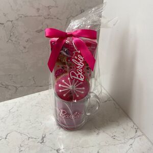 Mattel Barbie Color-Changing Pink Hot Cocoa Mix & Mug Gift Set For Anyone